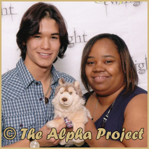 Association ALPHA PROJECT Alphie, Booboo Stewart et maman Gillian